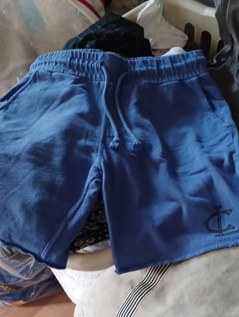 Clifford Lewis Blue Sweat Shorts
